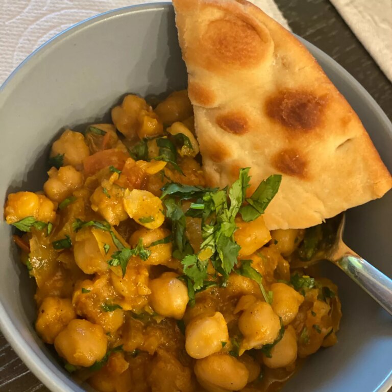 Channa masala (chickpea curry)
