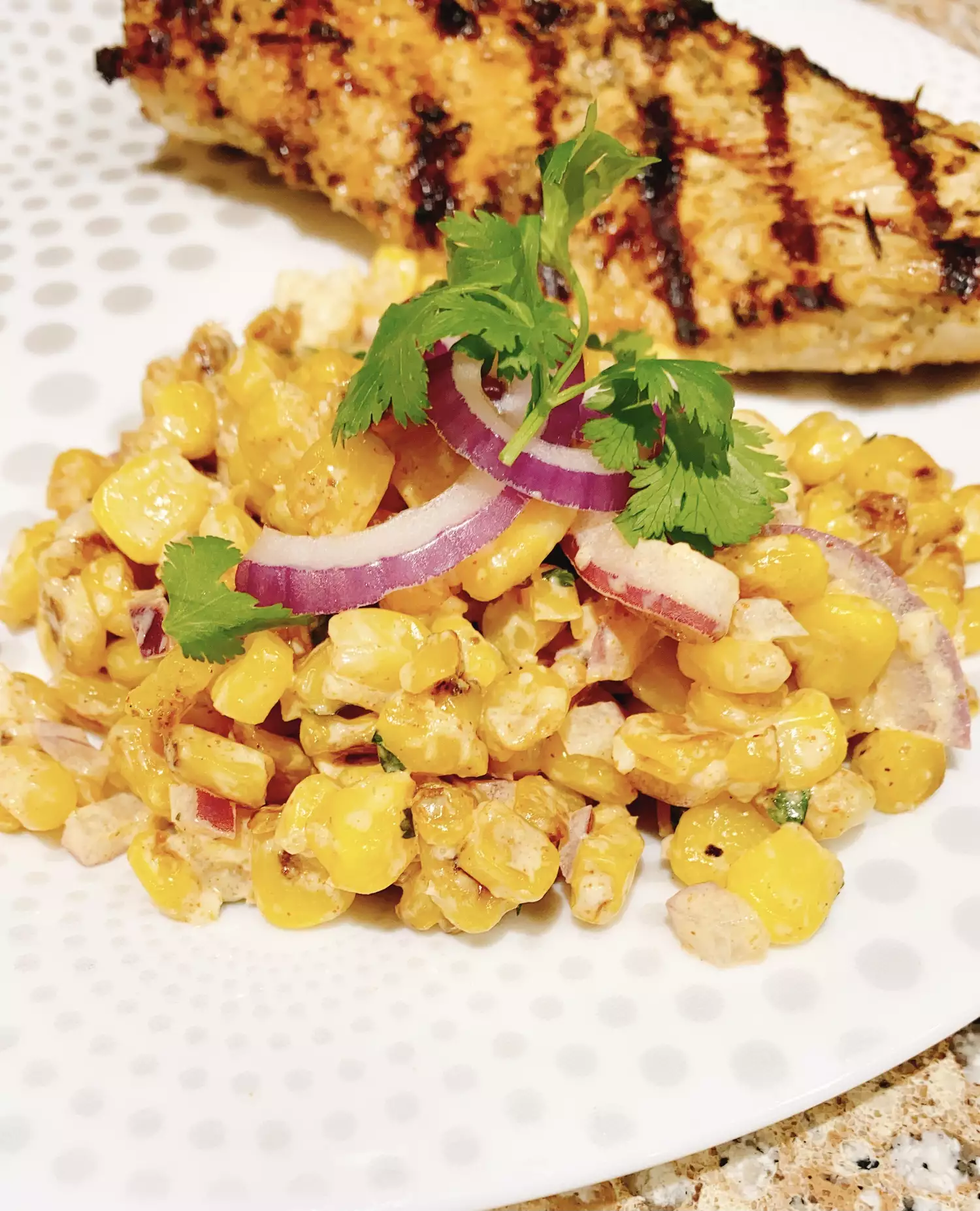 Skillet mexican street corn