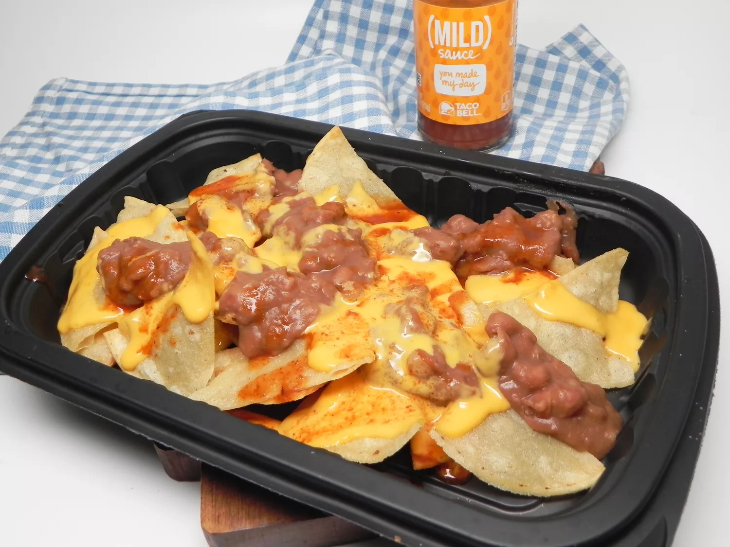 Copycat triple layer nachos
