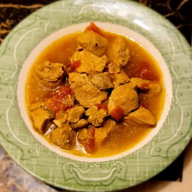 Slow cooker chile verde