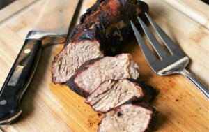 Spicy pork tenderloin