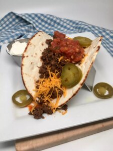 Simple ground venison taco meat