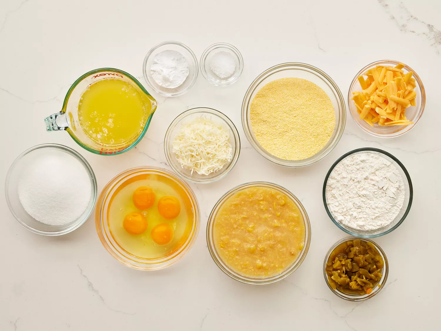 Ingredients to make absolute Mexican cornbread