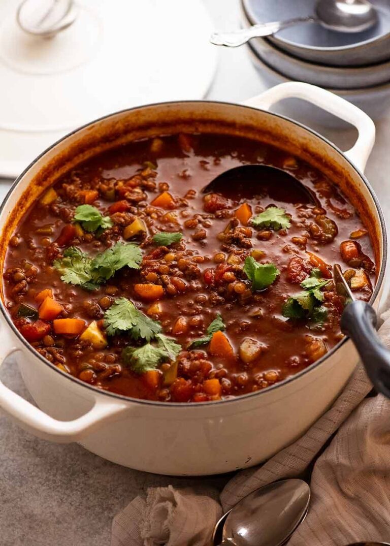 Beef & Lentil Soup Recipe