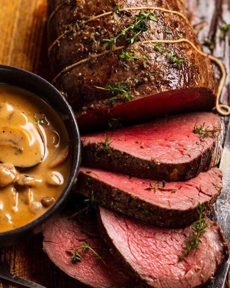 A magnificent Roast Beef Tenderloin Recipe
