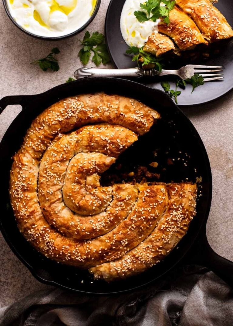 Borek – Spiced lamb filo pastry Recipe