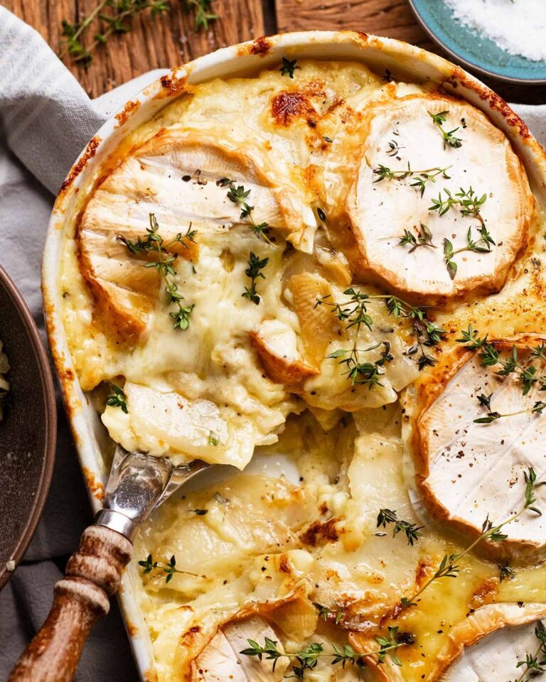 Brie Dauphinoise Potatoes Recipe