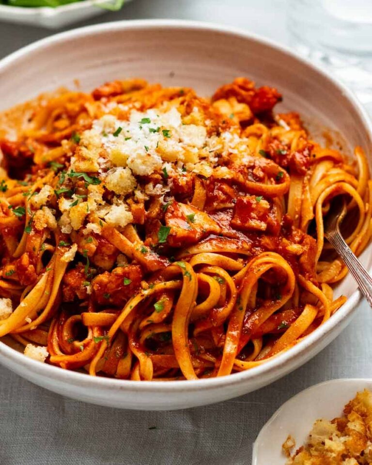 Calabrian Fish Ragu Pasta Recipe