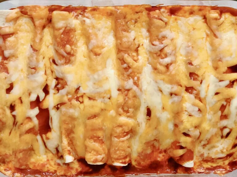 Cheese enchiladas