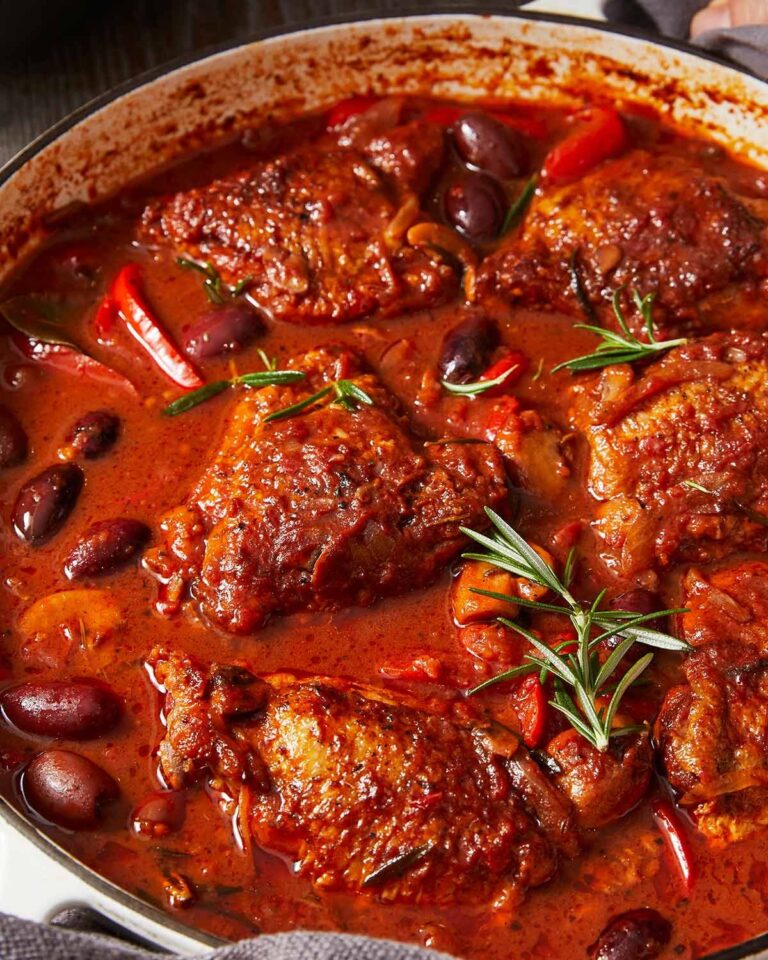 Chicken Cacciatore (Italian chicken stew) Recipe