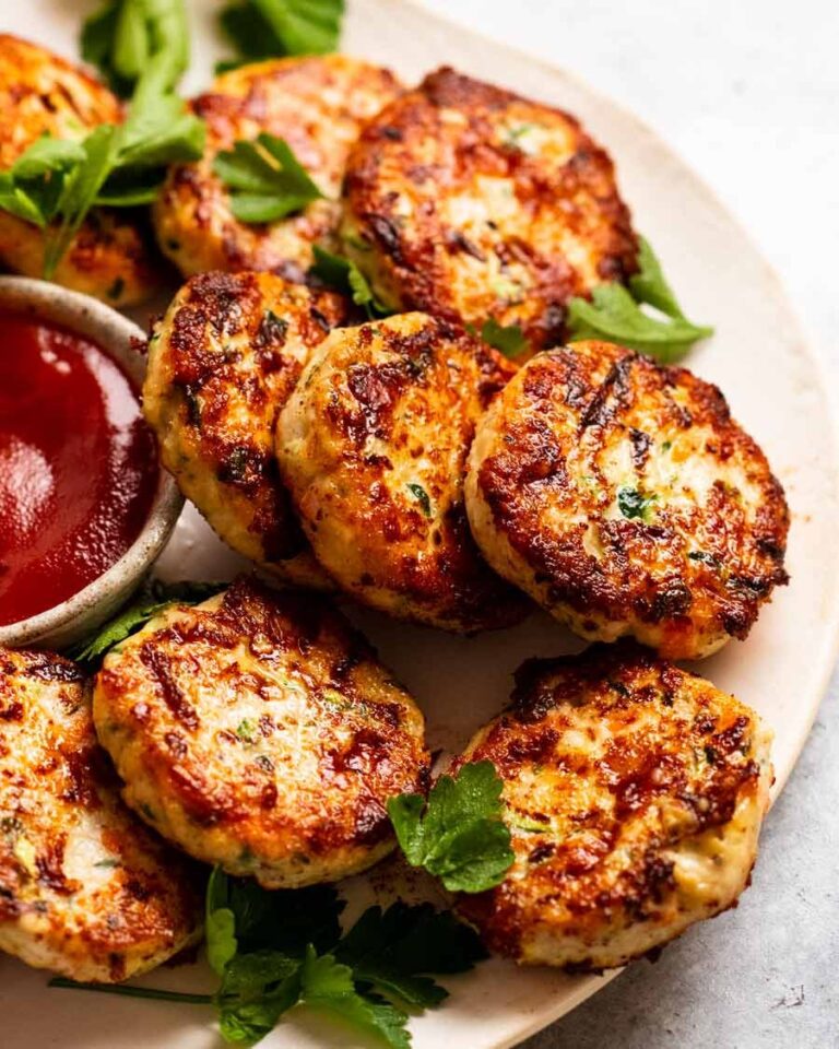 Chicken Rissoles (chicken patties!) Recipe