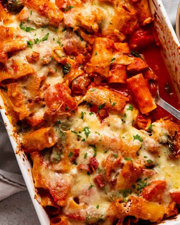 Chicken pasta bake Recipe