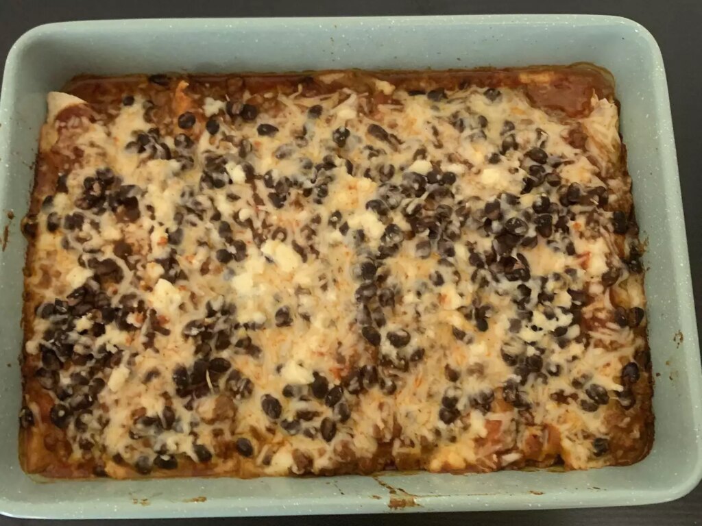 Easy beef enchiladas