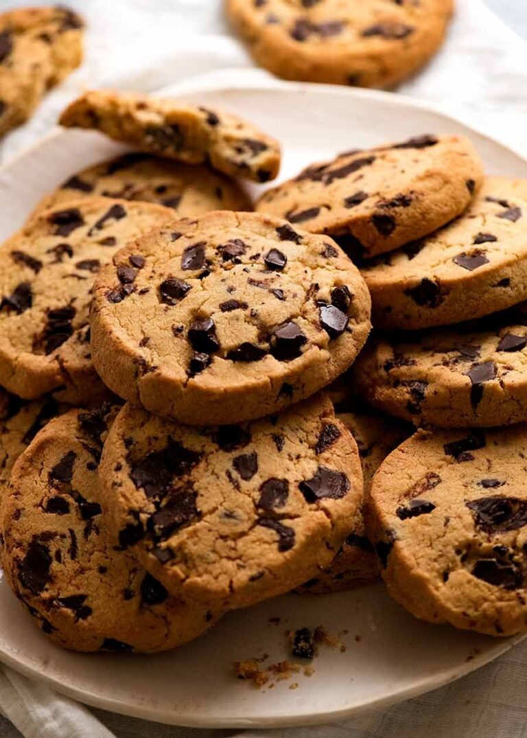 Famous Byron Bay Chocolate Chip Cookies (crunchy 2 weeks!) Recipe