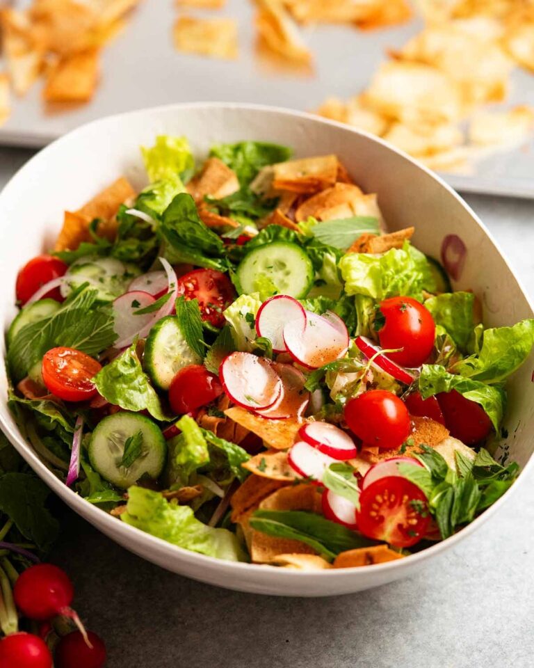 Lebanese Fattoush Salad Recipe