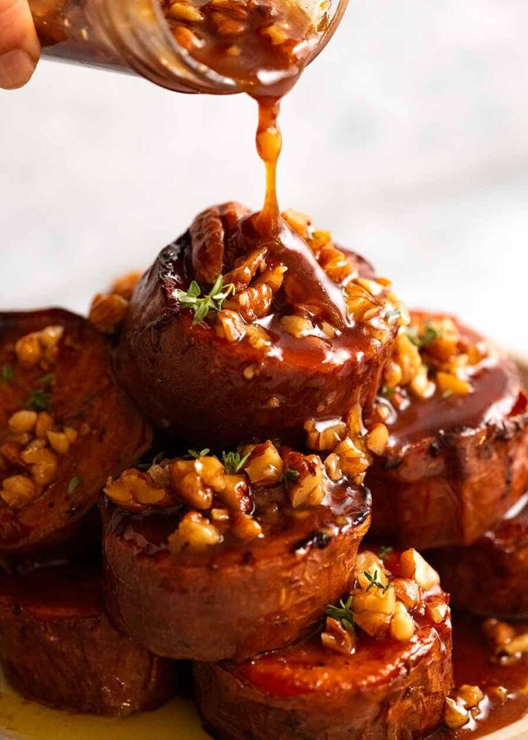Fondant Sweet Potatoes (slow roasted) Recipe