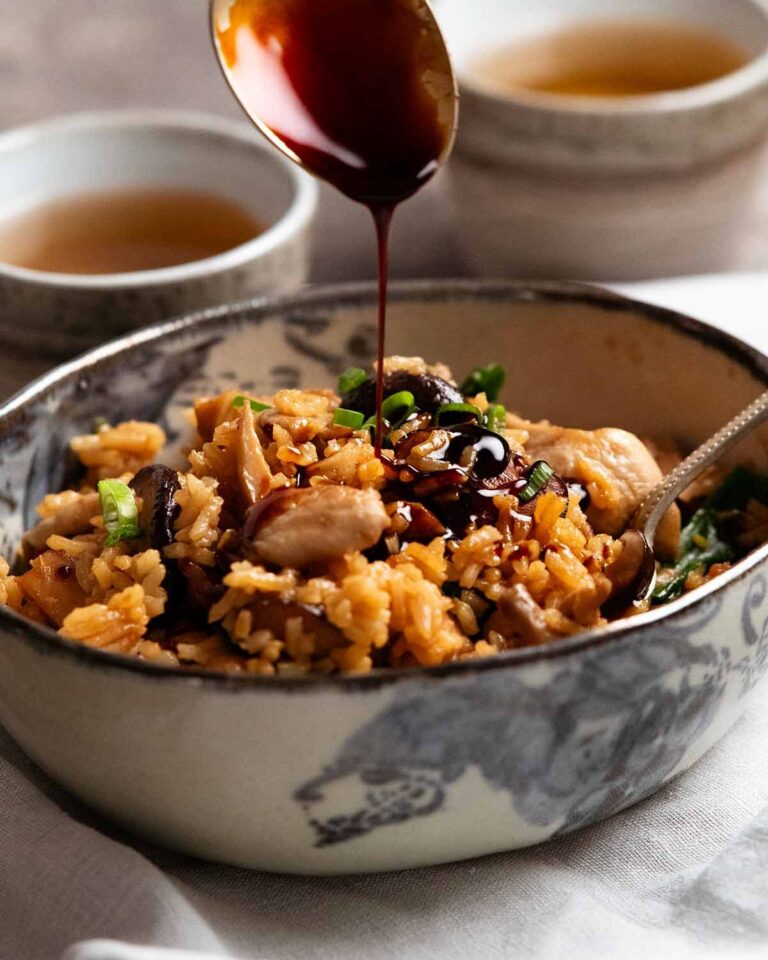 Ginger chicken and rice Recipe