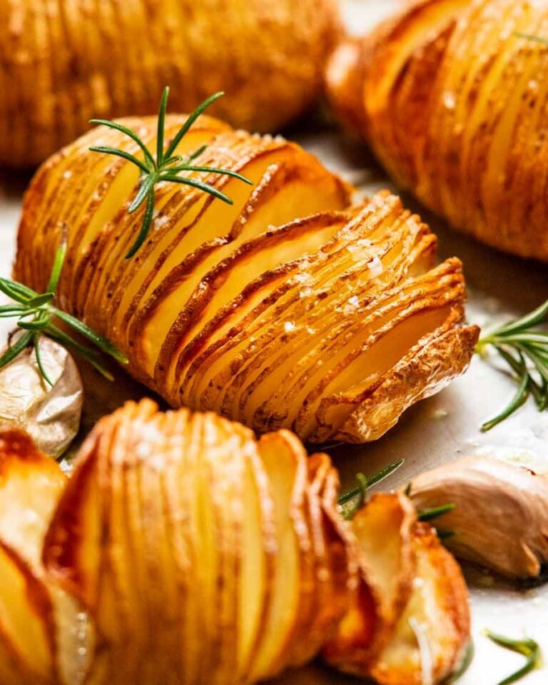 Hasselback potatoes Recipe
