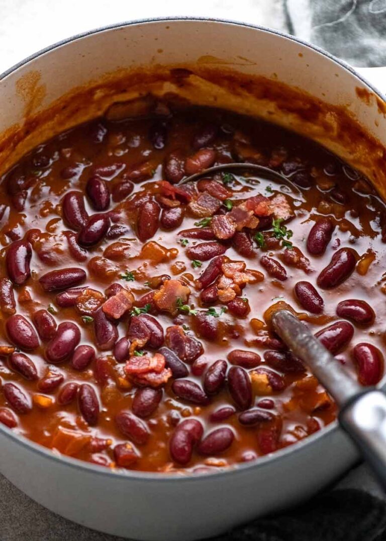Homemade Baked Beans with Bacon (Southern Style) Recipe