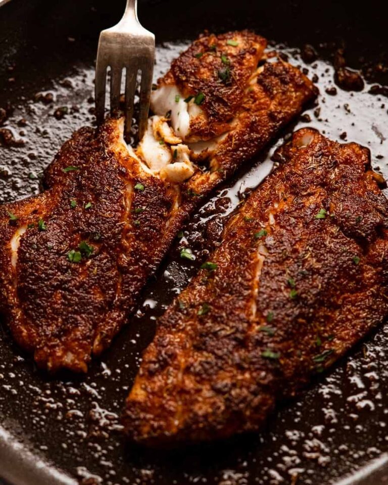 Jerk Fish – for Jamaican week! Recipe