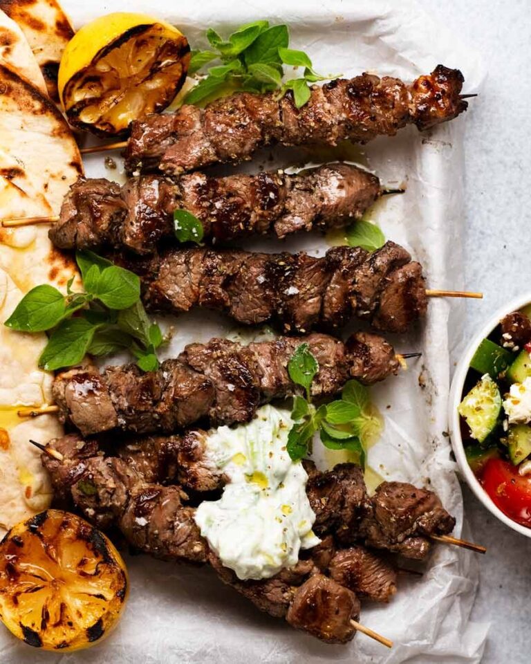 Lamb Souvlaki Recipe