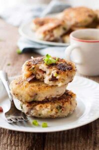 Leftover mashed potato cheese bacon cakes featured image.jpg