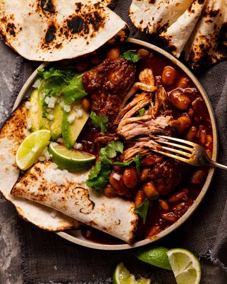 Mexican Chipotle Pork & Beans Recipe
