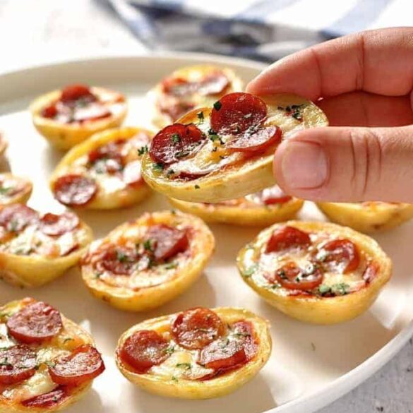 Mini Pizza Potato Skins Recipe