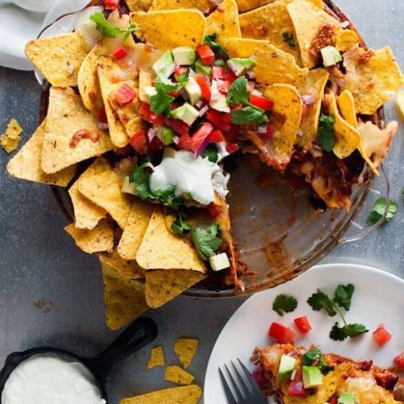 Nachos Pie Recipe