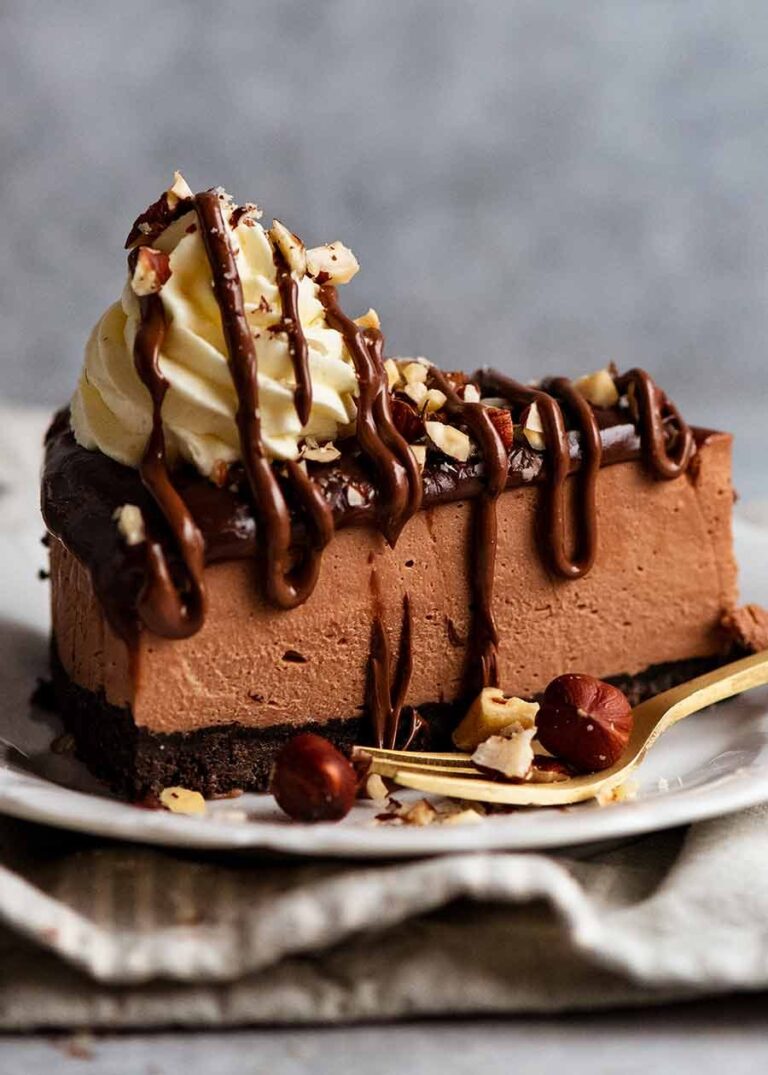 Nutella Cheesecake (No-Bake!) Recipe