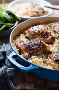 One pot creamy risotto lemon pepper chicken 4.jpg