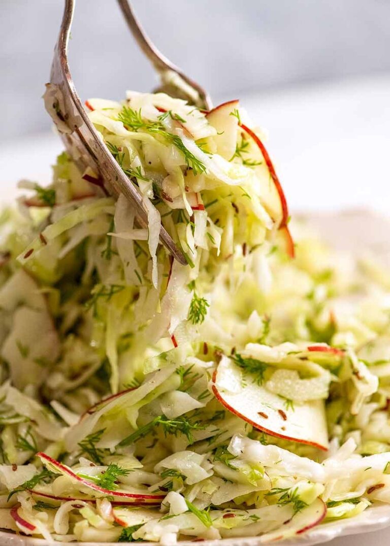 Our Best NO MAYO Coleslaw Recipe
