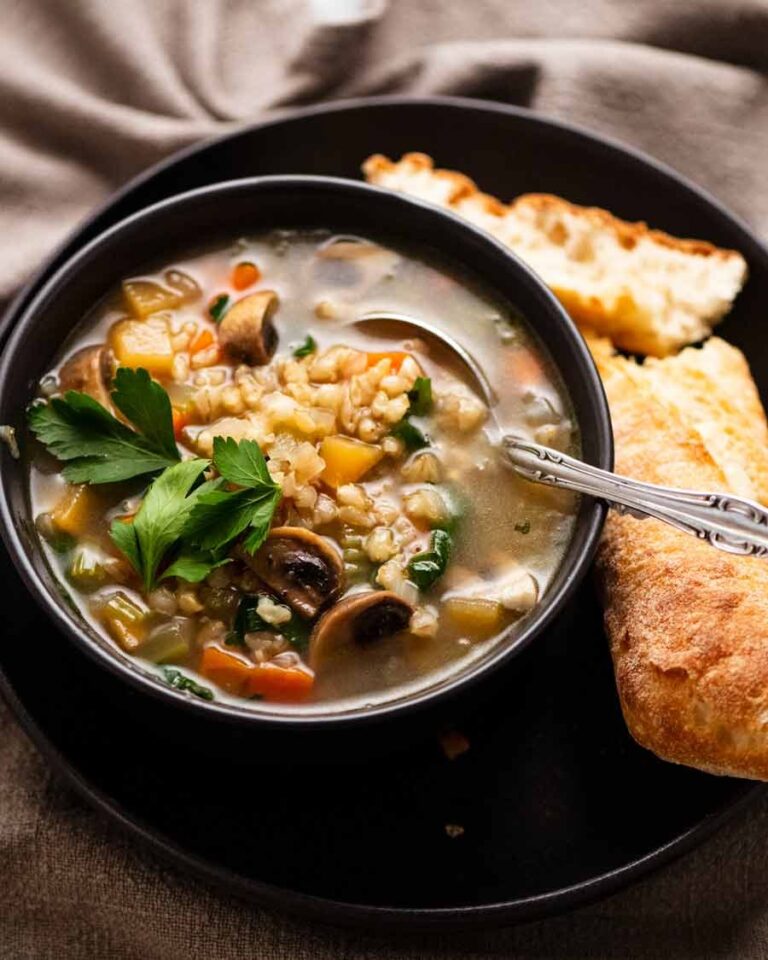 Pearl Barley Soup Recipe