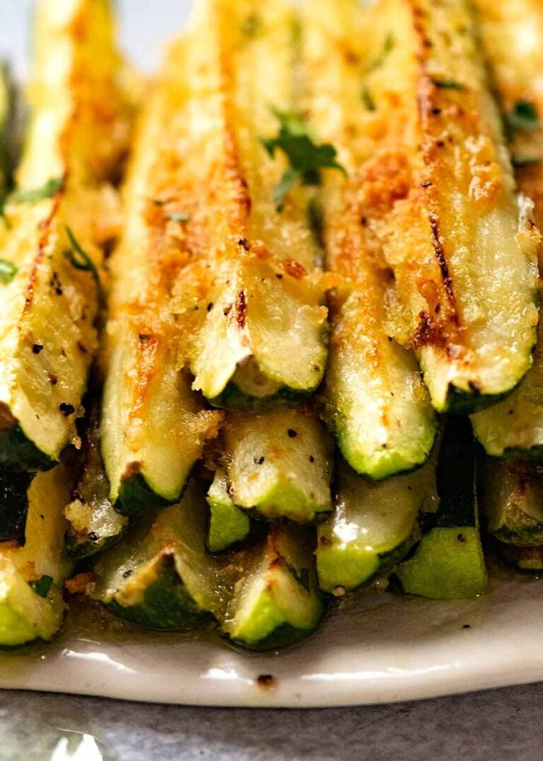 Quick & Easy Baked Zucchini Recipe