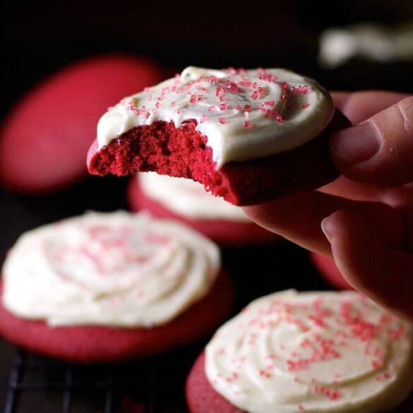 Red Velvet Cookies Recipe