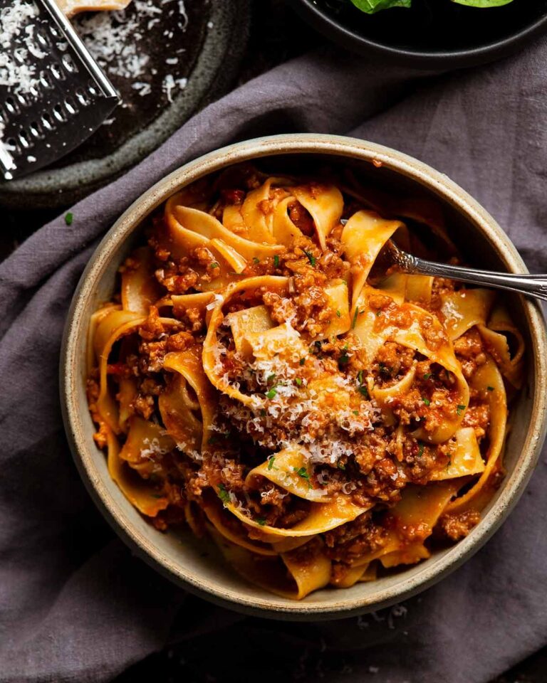 Sausage Ragu with Pappardelle Pasta Recipe