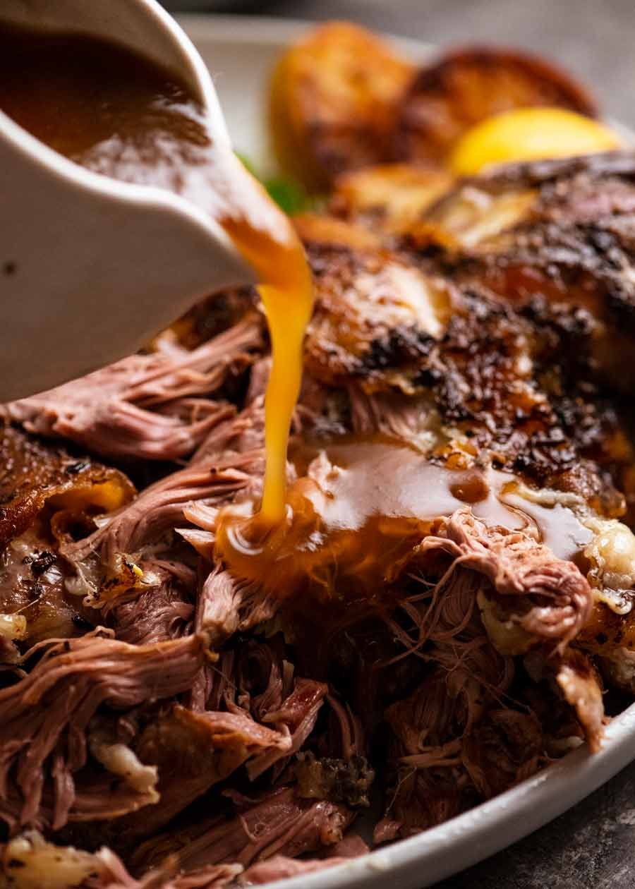 Ultimate Roast Lamb: 12-hour lamb shoulder Recipe