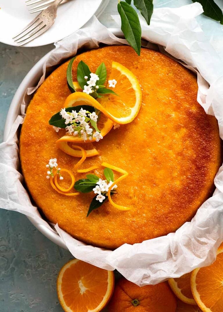 Whole Orange Cake – rind and all! Recipe