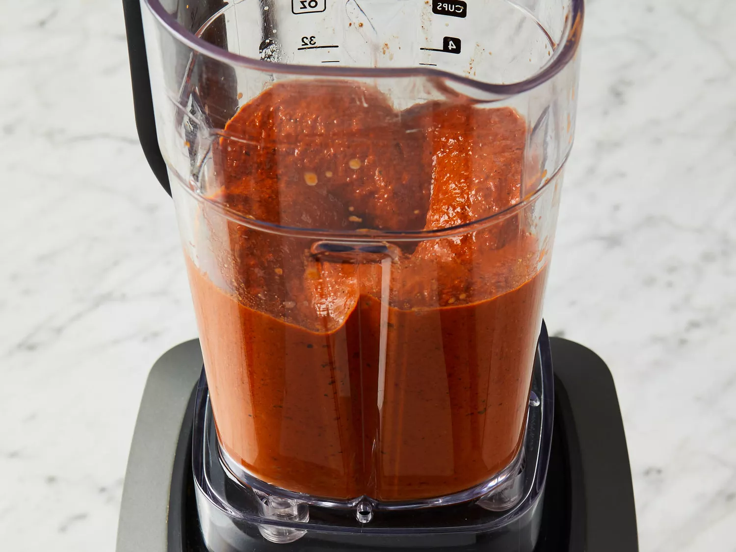 chilis in blender